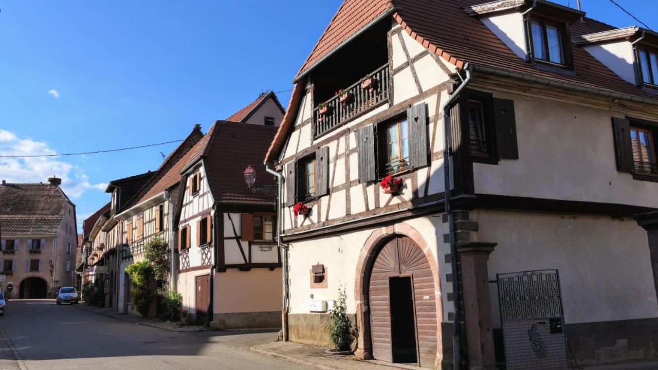 Appartement Un balcon sur les toits à Beblenheim Extérieur photo