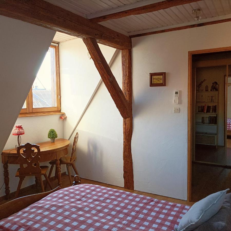 Appartement Un balcon sur les toits à Beblenheim Extérieur photo